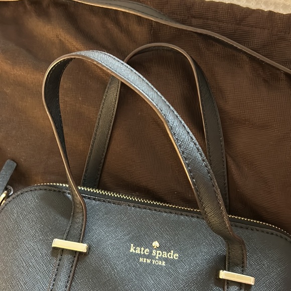 Kate Spade New York Black Leather Handbag - Picture 4 of 16